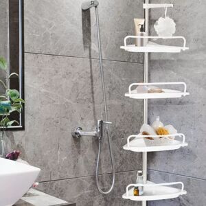 IDMarket Étagère de douche télescopique