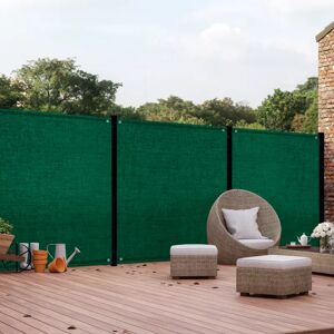 IDMarket Brise vue vert 1,2 m x 10 m occultant 400 gr/m²