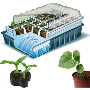 ProBache 2 Kits de germination pour 80 godets