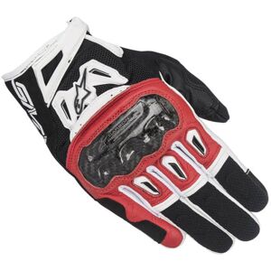 ALPINESTARS GANTS SMX-2 AIR CARBON V2 - M - ALPINESTARS GANTS SMX-2 AIR CARBON V2 - NOIR/BLANC/ROUGE