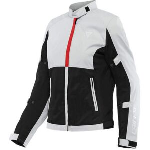 DAINESE BLOUSON RISOLUTA AIR TEX LADY - 46 - DAINESE BLOUSON RISOLUTA AIR TEX LADY - GRIS CLAIR/NOIR/ROUGE