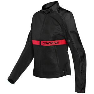 DAINESE BLOUSON RIBELLE AIR LADY TEX - 44 - DAINESE BLOUSON RIBELLE AIR LADY TEX - NOIR/ROUGE