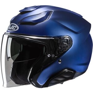 HJC CASQUE JET F31 MAT - XL - F31 - BLEU MAT