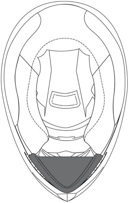 AGV PARE VENT POUR - K3 SV - ML-L-XL-XXL