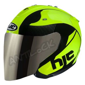 HJC CASQUE FG JET ACADIA AVEC VISIeRE MIROIR IRIDIUM