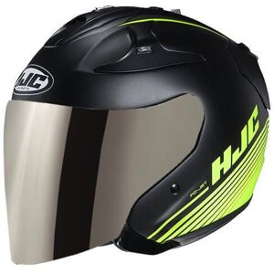 HJC CASQUE FG JET PATON MC4HSF AVEC VISIèRE MIROIR IRIDIUM - S