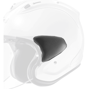 ARAI PLATINE PLAQUE ECRAN SZ-R VAS (LA PAIRE) - PLAT SZ-R VAS - GUN METALLIC FROST