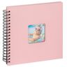 Walther Design Spiralalbum Fun Baby Selection, rosa, 26X25 cm