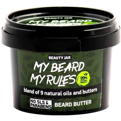 BEAUTY JAR My Beard My Rules Huile de Beauté Pot 90 g