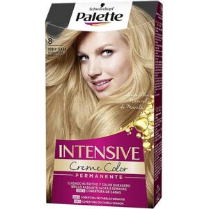 Teinture permanente Palette Schwarzkopf Blond clair N 8 - Publicité