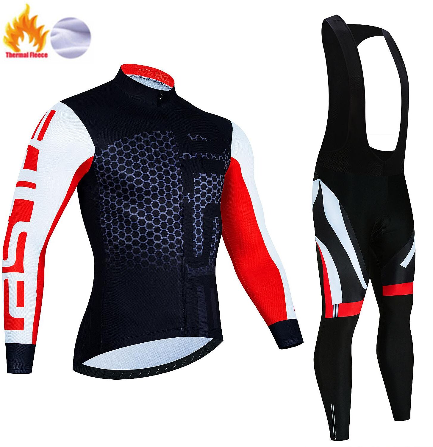 Maillot de cyclisme en polaire thermique de l équipe professionnelle, ensemble de vélo de course, vêtements de vélo de montagne, Ropa Maillot Ciclismo Hombre, nouvelle collection hiver