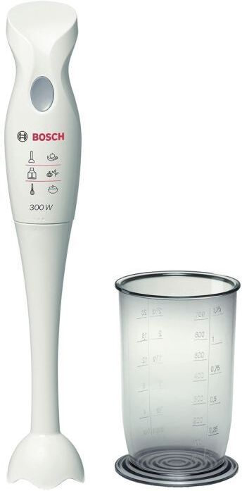 Mixeur plongeant - BOSCH MSM6B150 - Blanc - 300 W - Turbo