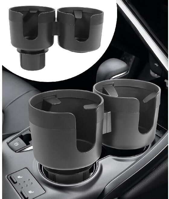 2-in-1 Cup Holder Expander,Multifunctional Car Cup Holder Expander Adapter,Car Accessories Car Cup Holder Automotive Cup Holders,Cup Holder Organizer