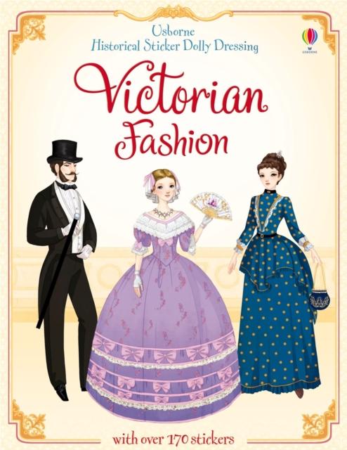 Livre Historical Sticker Dolly Dressing Victorian Fashion