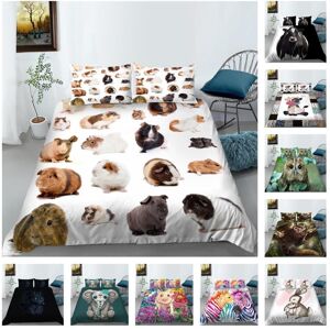 Animal Devet couverture cochon Textiles de maison bovins couverture de literie King Size literie garçon fille homme femme ensembles de literie de luxe - Publicité