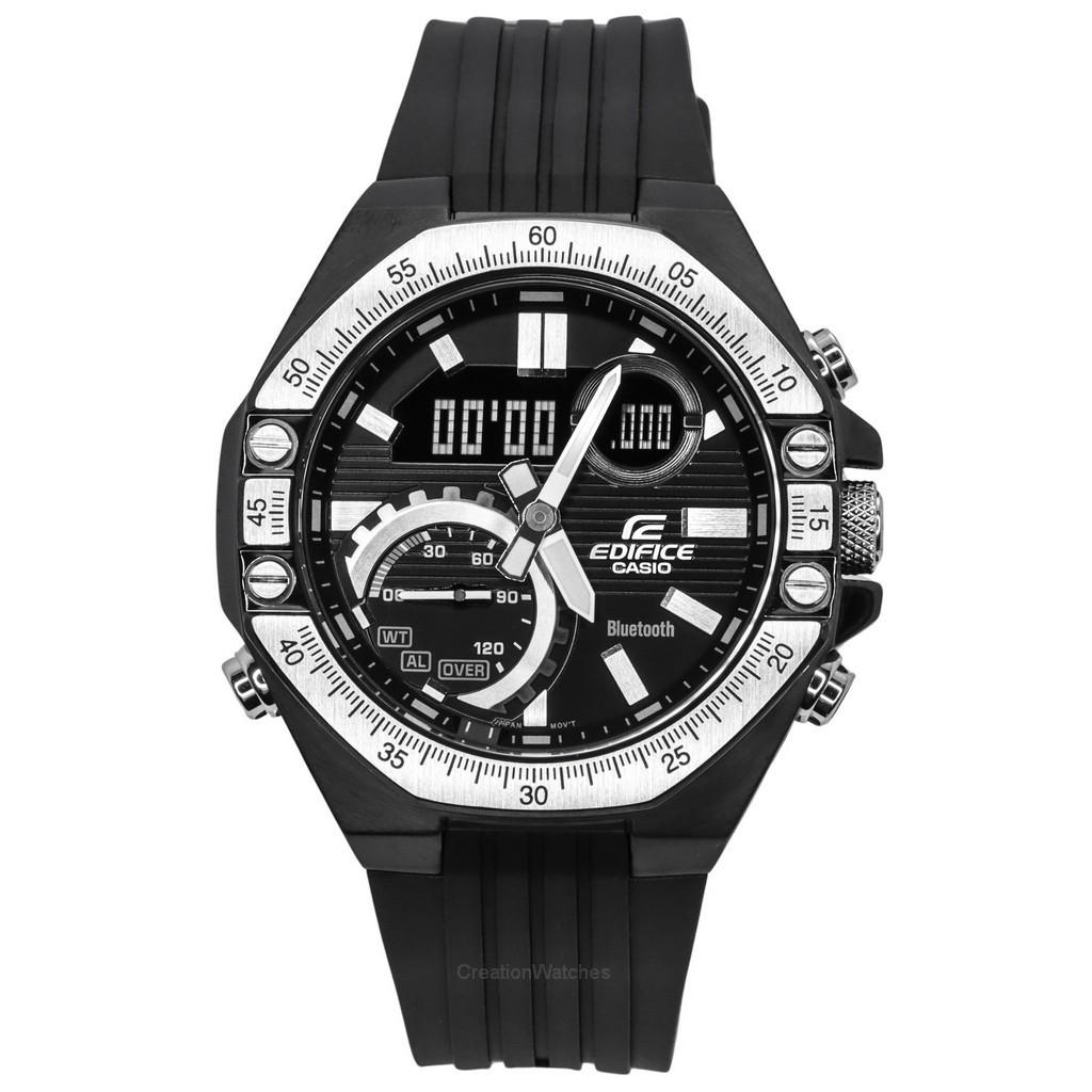 Casio Edifice Automotive Toolkit Inspired Design Series Montre à quartz analogique numérique ECB-10TP-1A 100M pour homme