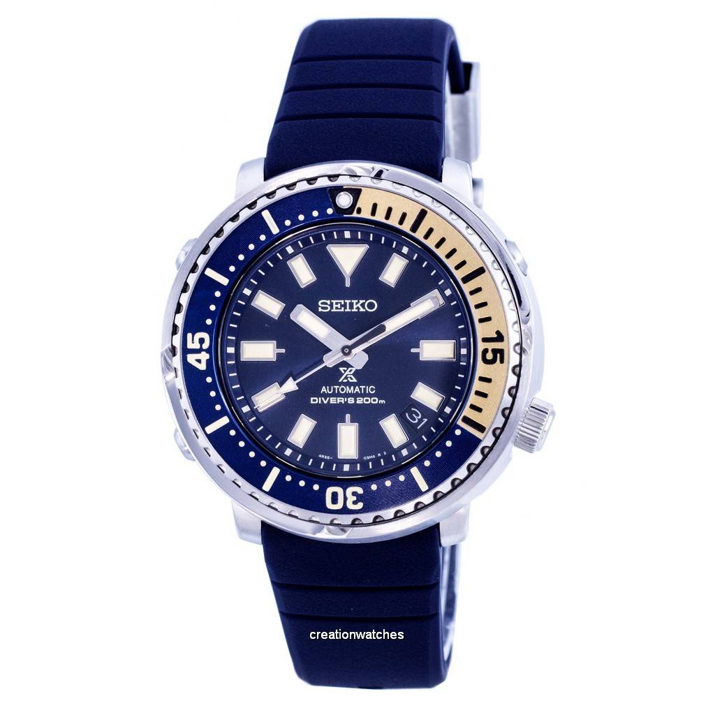 Seiko Prospex Street Series Tuna Safari Edition Blue Dial Diver s Automatic SRPF81K1 SRPF81K 200M Montre Homme