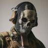 Masque de crâne masque Steampunk jeu crâne masque fantôme masque couvre-chef Cos