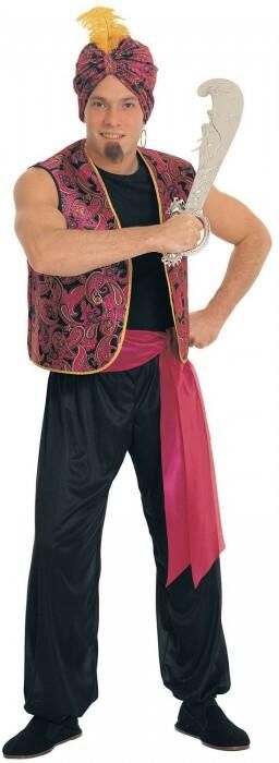 Bristol Novelty Mens Sultan Costume