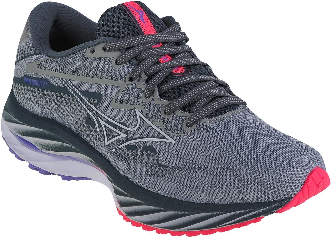 Mizuno Wave Rider 27, Womens grey Running shoes