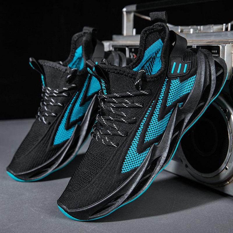 Baskets de mode de grande taille respirantes absorbant les chocs chaussures de course résistantes à l usure chaussures de sport