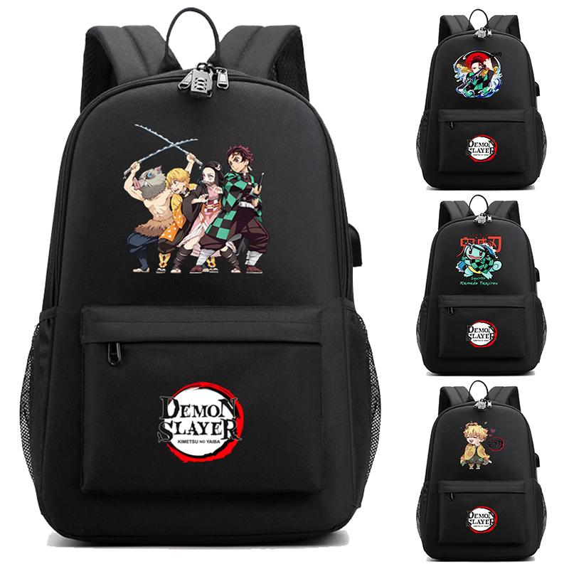 Anime Bookbag Teenage Backpack Cartoon Printing Laptop Bagpack Back To School Rucksack School Bags for Boy Girl Unisexe Mochilas