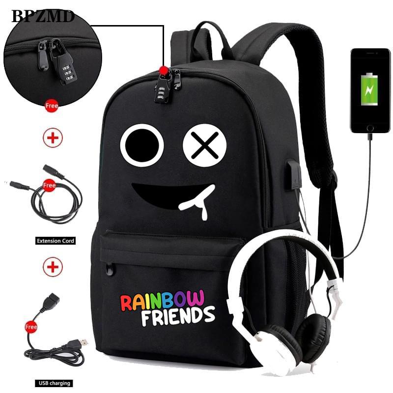 Anime Original Backpack Colorful Boys Girls School Bags Capacity Travel Women Men Laptop Mochilas Para Nias