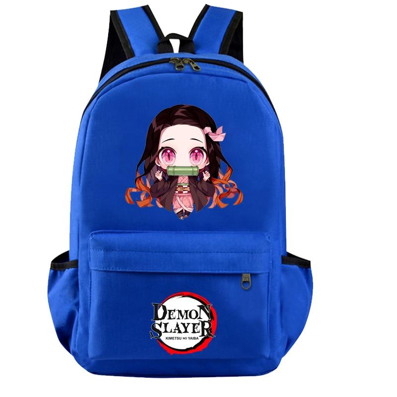 Anime Bookbag Teenage Cartoon Printing Laptop Bagpack Retour à l’école Rucksack School Bags pour Boy Girl Backpack Unisexe Mochilas