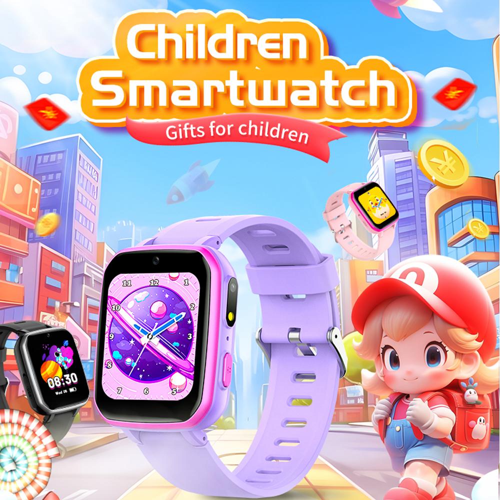 Kids Smart Watch With 15 Games Music MP3 Player Video HD Camera Calculator Flashlight Recording Pedometer Watch For Boy Girl