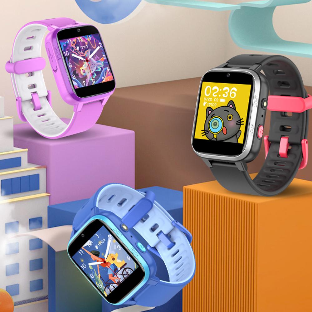 Kids Smart Watch with 16 Puzzle Games Music Player Pedometer Sports Video Player with Torch Calculator Boys Girls Children Watch