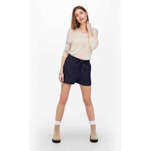 Short droit taille haute poches ceinture Femme ONLY - Publicité