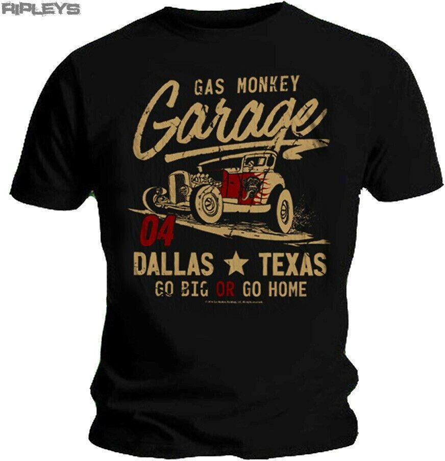 Gas Monkey Garage Hot Rod 04  Go Big Go Home  T-shirts unisexes