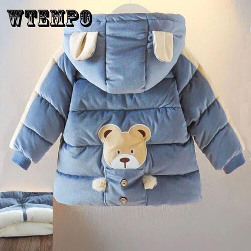 WTEMPO Veste pour enfants en bas âge, vêtements d extérieur pour enfants, vêtements décontractés pour bébés filles, Parkas pour enfants