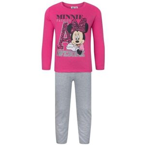 Disney Childrens/Kids Minnie Mouse Long Pyjama Set - Publicité