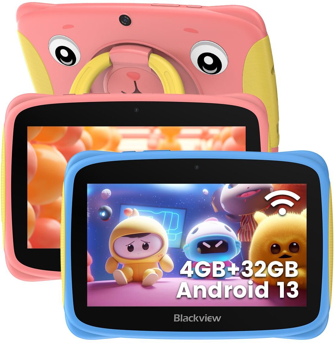 Blackview Tab 3 Kids 7 pouces 3280mAh Android13 tablette 2GB + 32GB WIFI tablette pour enfants