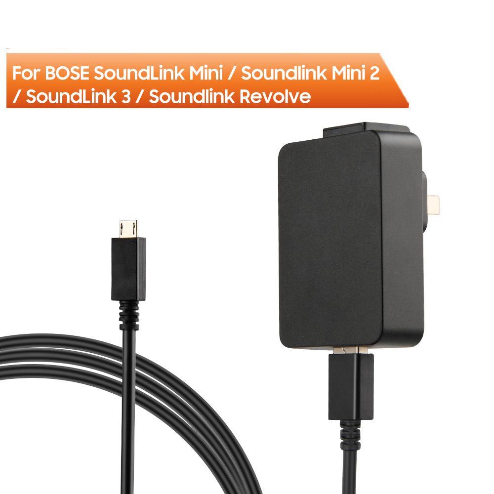 Chargeur adaptateur secteur pour Bose Soundlink Mini 2 Mini 3 Soundlink Revolve + chargeur de charge pour haut-parleurs Bluetooth sans fil