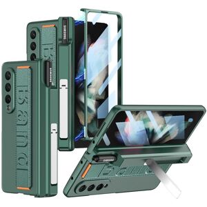 Étui de protection avec porte-stylo magnétique, étui à charnière antichoc avec dragonne et Film d écran pour Samsung Galaxy Z Fold5 4 3 - Publicité