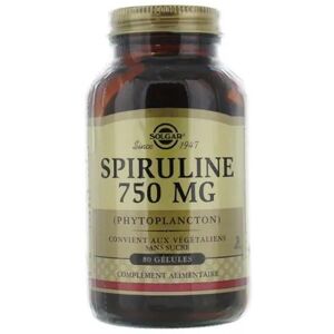 Solgar Spiruline 750mg 80 Comprimés - Publicité