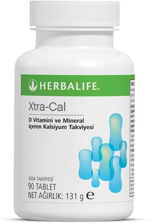 Herbalife Complément Alimentaire Calcium Xtra-Cal 90 Comprimés