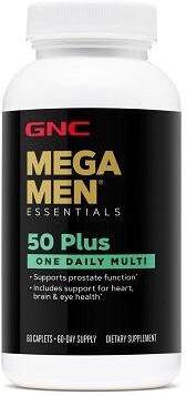 GNC Mega Men® 50 Plus One Daily - 60 Caplets