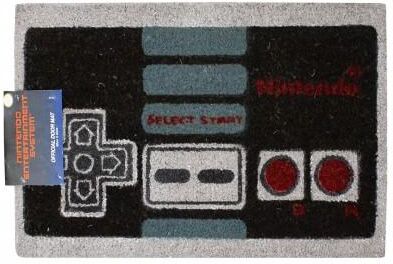 Nintendo Classic NES Controller Outdoor Door Mat