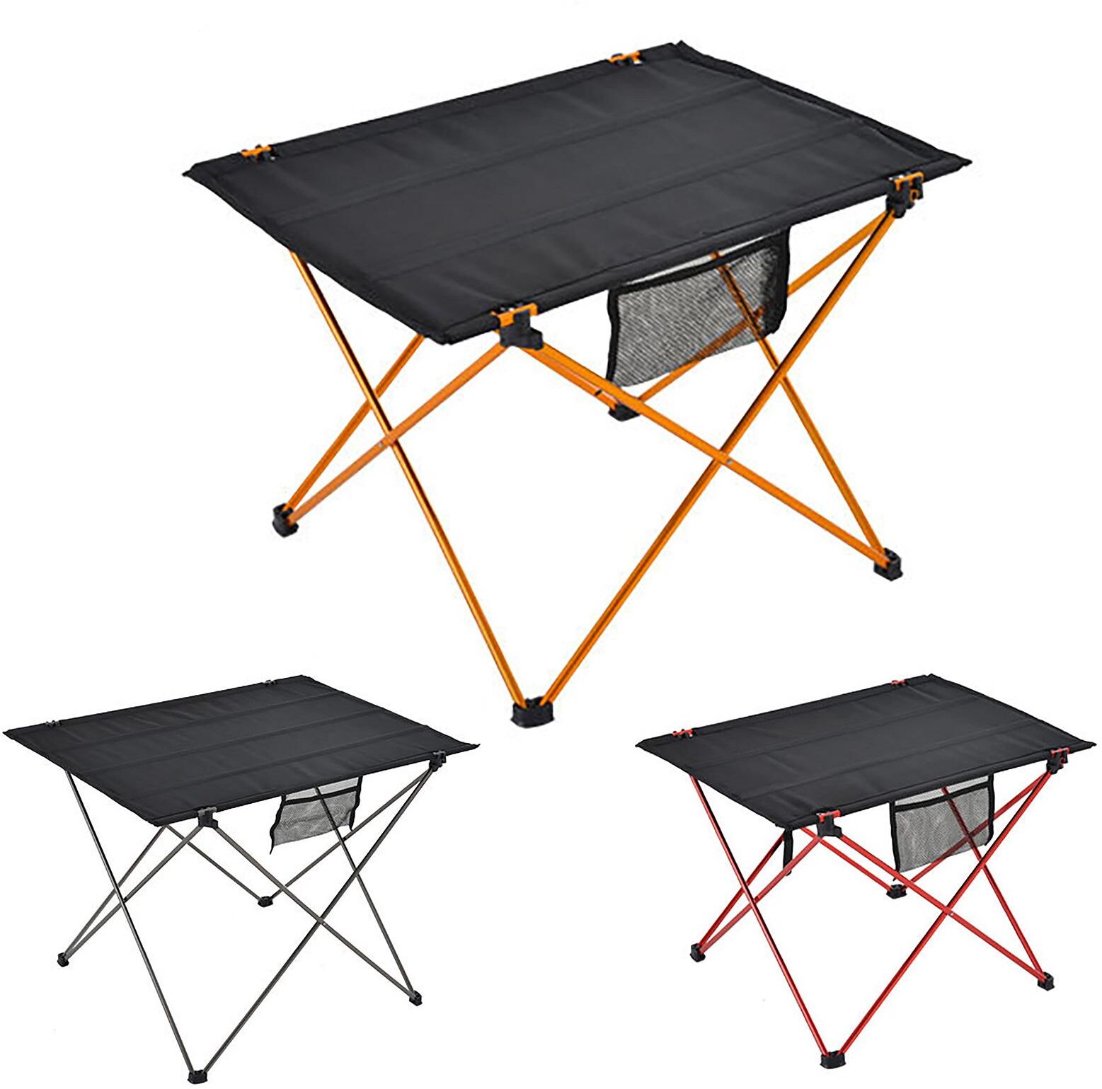 Accessoires de sport, bureau pliant en alliage d aluminium, Table de pique-nique de Camping Portable ultralégère