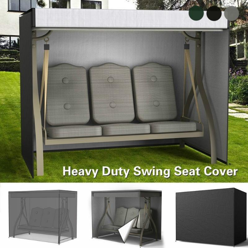 Outdoor Heavy Duty 420D 3 places Swing Seat Chair Hamac Cover Garden Patio Furniture Protector