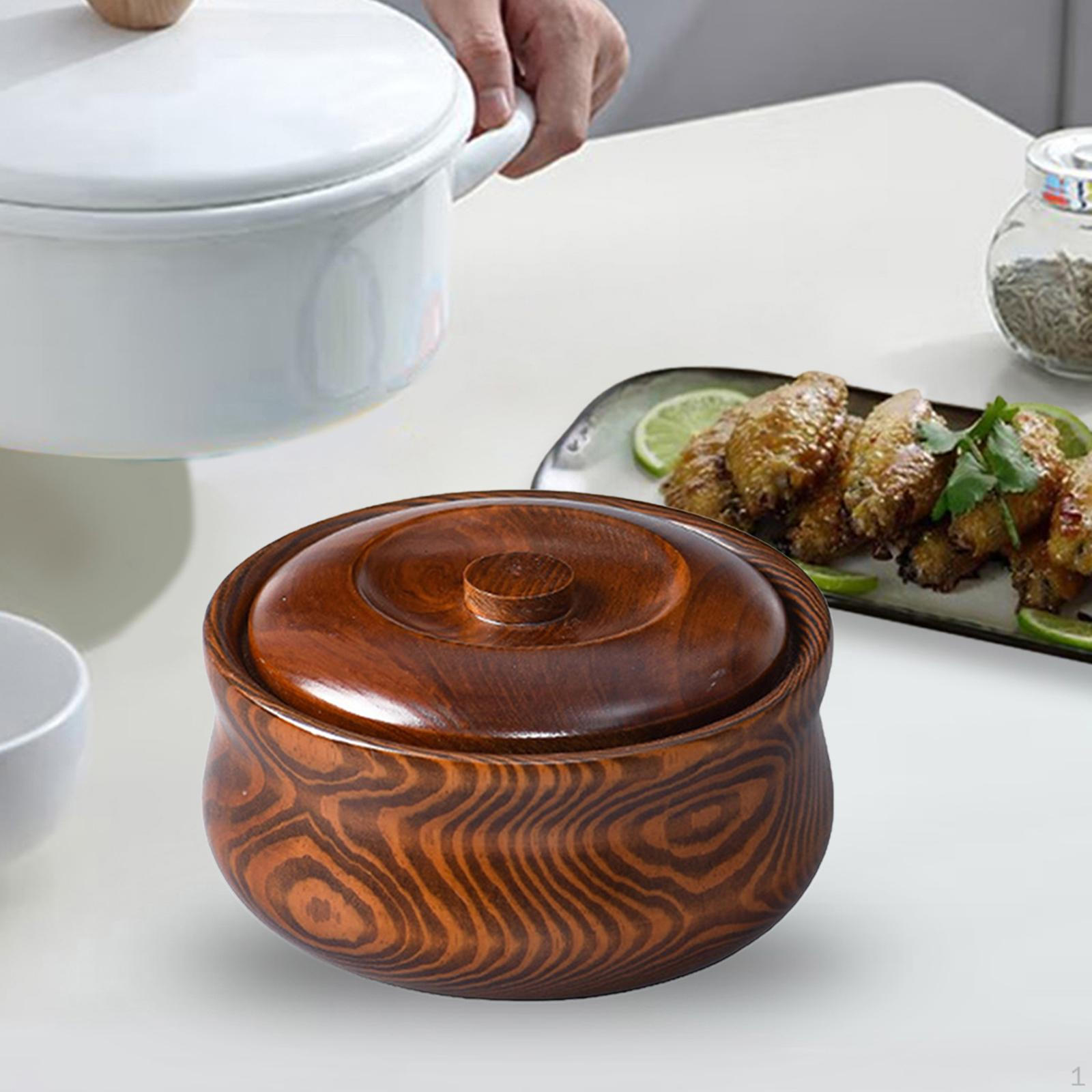 Handmade Wooden Bowl Set for Elegant Dining