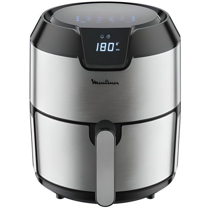 MOULINEX Easy Fry Digital, Friteuse sans huile, Capacité XL 4,2 L, Ecran tactile, 8 menus préprogrammés, air fryer EZ401D10