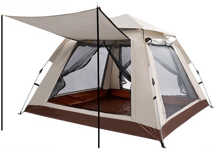 Portable Quickly Open Hiking Tent Outdoor Camping Automatic Tent Camping Automatic 5-8 Park Tent