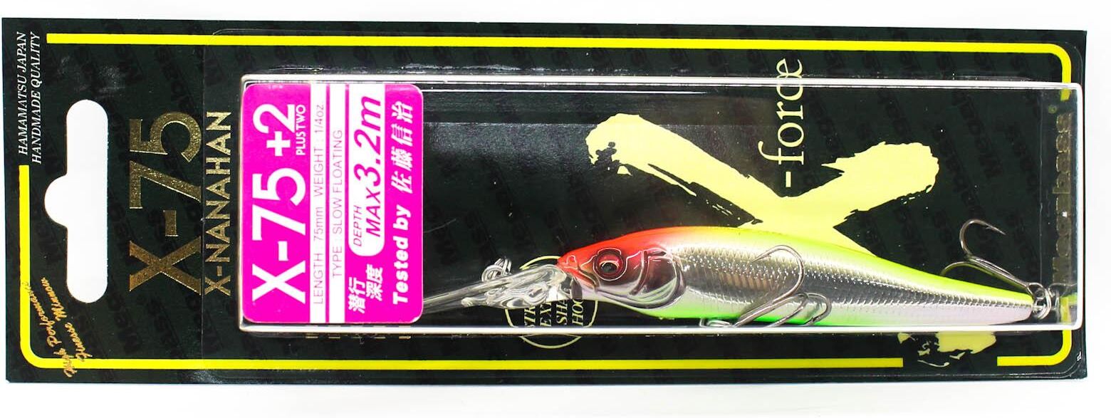 Megabass X-Nanahan +2 Leurre Flottant MG Végétable (0298)