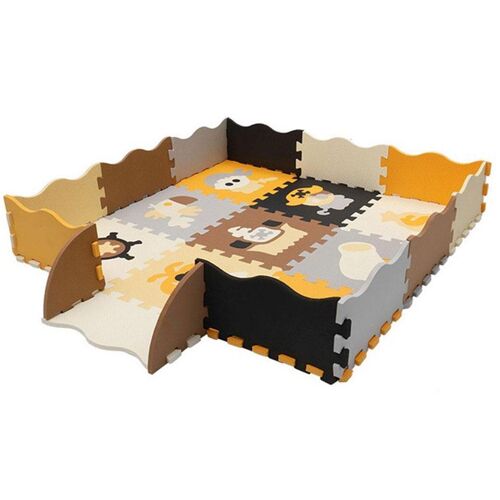 Tapis de jouets en mousse Eva pour enfants, 25 pièces/lot, tapis de jeu pour bébés avec clôture, tapis éducatif pour enfants, salle de sport pour bébés