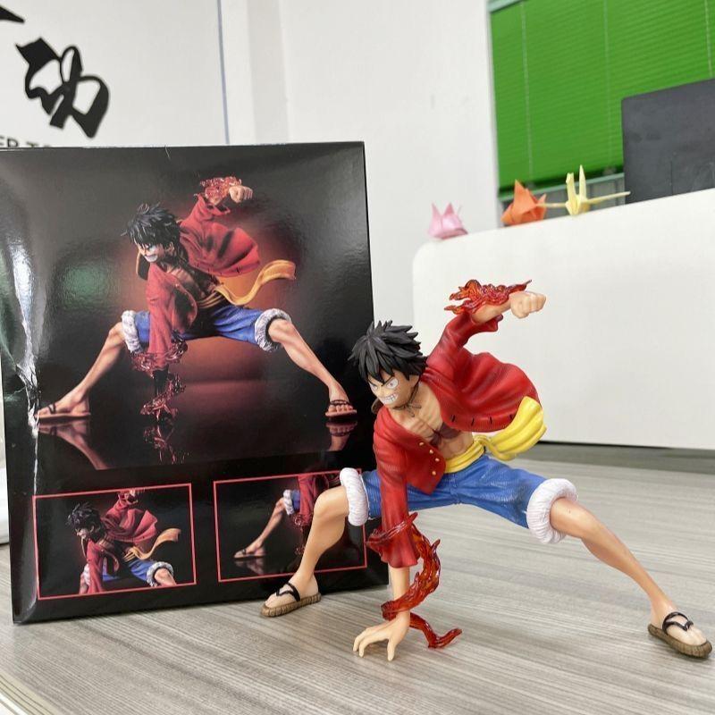 Une pièce GK Anime Figure Gear 2 Luffy 16 cm Figurine modèle PVC Statue Luffy poupée figurines d action Collection jouet cadeaux