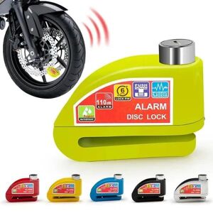 Moto vélo serrure alarme sécurité Protection cadenas disque en alliage d aluminium antivol rappel corde serrure sac moto Accesso - Publicité